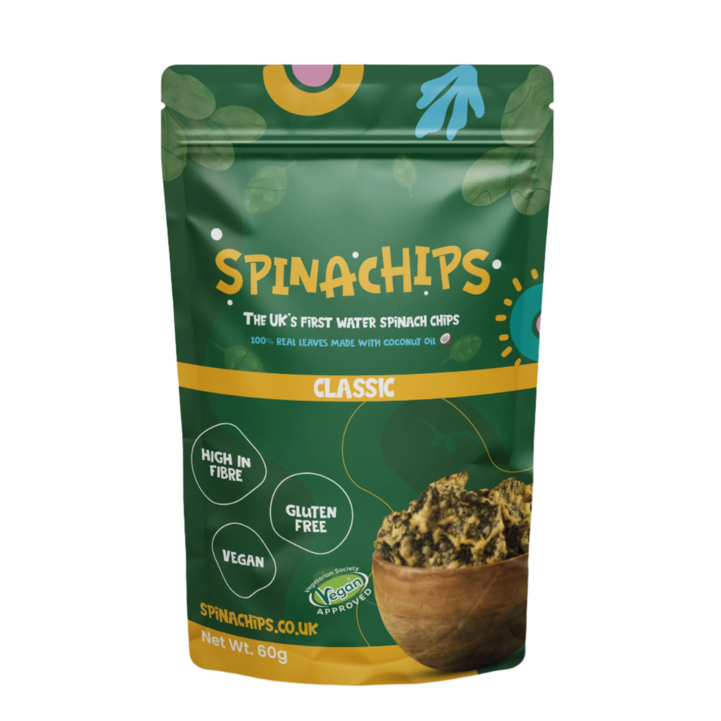 Water-spinach Crisps 60g (Classic)
