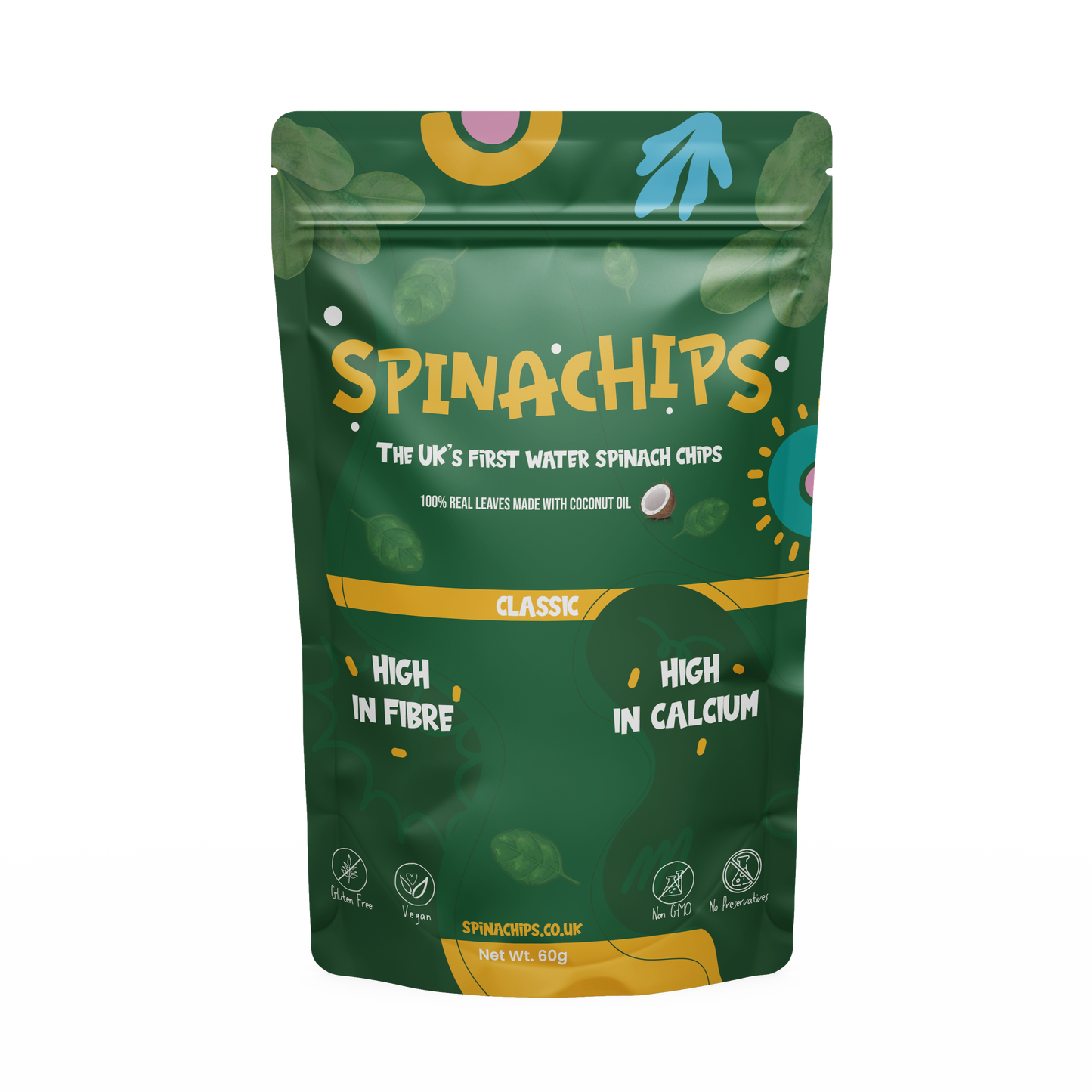 Water-spinach Chips 60g (Classic)